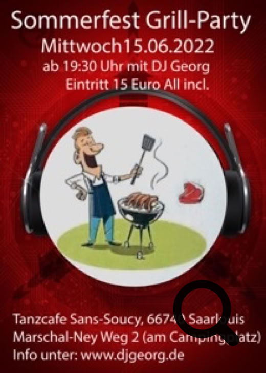 Sommerfest Grill-Party