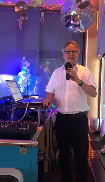 DJ Georg im Tanzcafe Sans Soucy Saarlouis